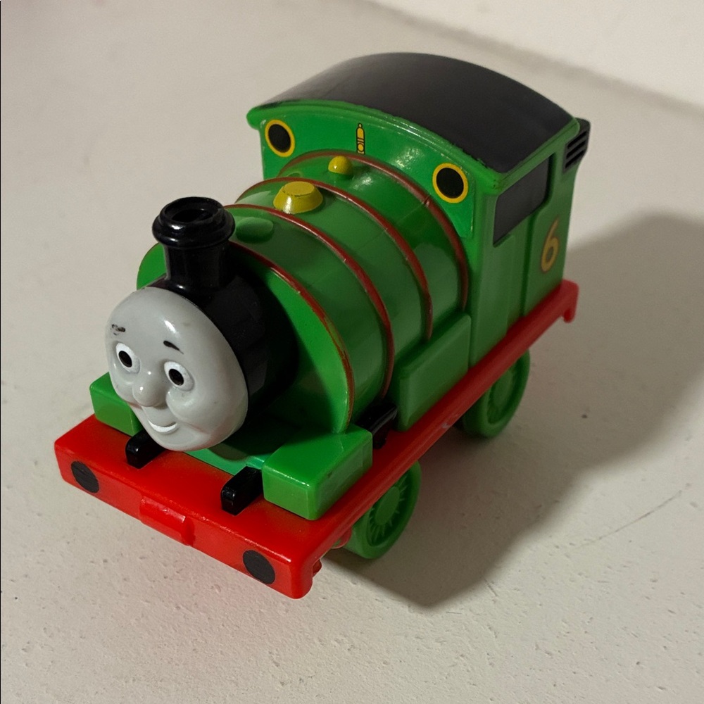 Thomas & Friends Percy Green Engine with Red Base and Black Roof
